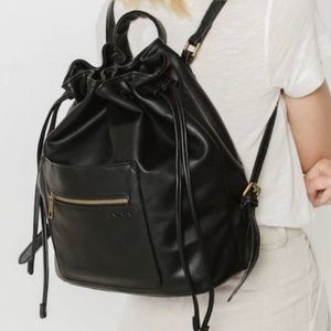 Fawn Design Drawstring Backpack